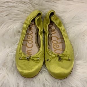 Sam Edelman Lime Green Flats